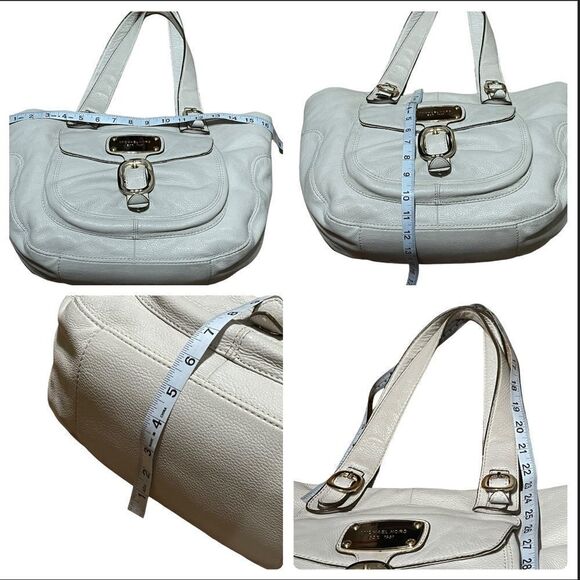 Michael Kors Soft Leather Ivory Large Bag - Picture 11 of 11